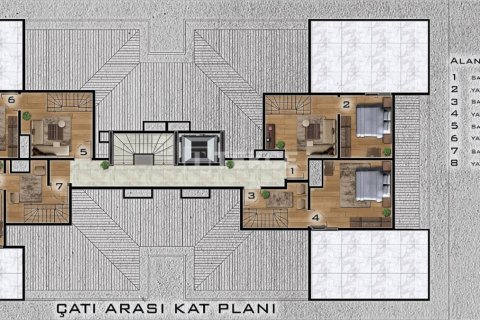 Квартира с 2 спальнями в An Thach Trung, Вьетнам №72688 22