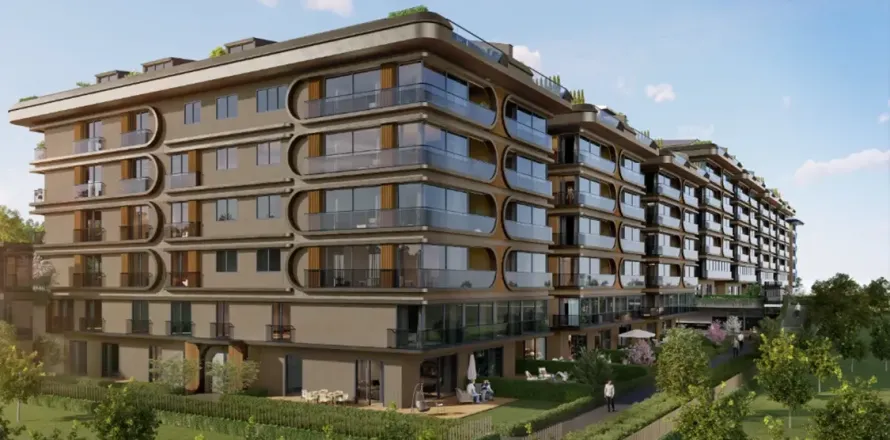 7 rooms Apartment in Istanbul, Turkey No. 117868