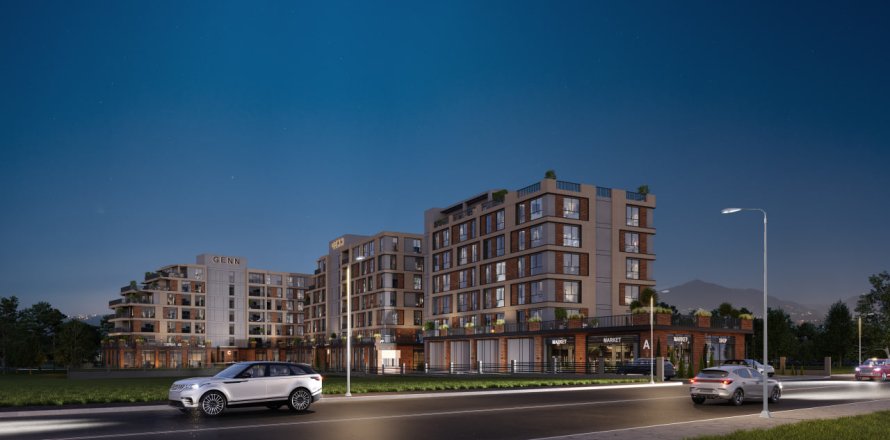 Квартира с 3 спальнями в Кючюкчекмедже, Турция №121432