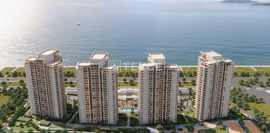 Квартира с 3 спальнями в Стамбул, Турция №124110