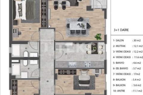 3 chambres Appartement à Xuan Luong, Vietnam No. 11326 3