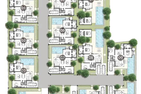 Вилла с 4 спальнями в Пхукет, Таиланд №89198 9