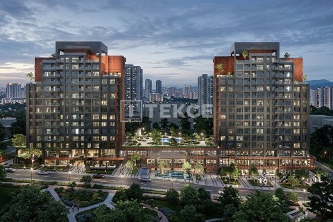 Квартира с 1 спальней в Стамбул, Турция №123690