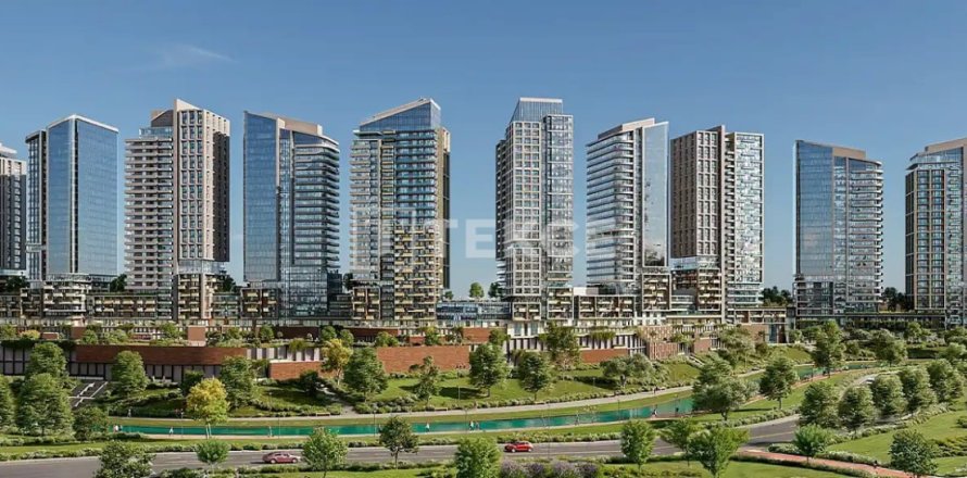 Квартира с 4 спальнями в Стамбул, Турция №123386