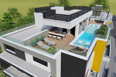 Пентхаус с 3 спальнями в Лимассол, Кипр №32640 1