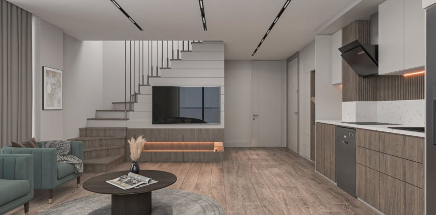 3 dormitorios Apartment en Antalya, Turkey No. 124894