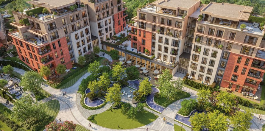 Квартира с 3 спальнями в Стамбул, Турция №18303