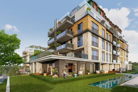 3 rooms Apartment in Istanbul, Turkey No. 112929