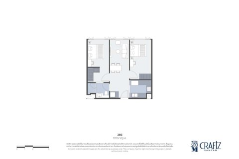 2 bedrooms Condo  in Bangkok, Thailand No. 1853 16