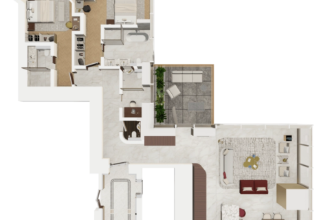 3 chambres Appartement à Hai Ba Trung, Vietnam No. 92164 14