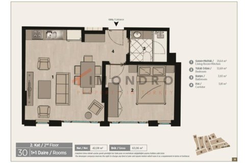 1 bedroom Apartment in Thuy Nguyen, Vietnam No. 80440 25