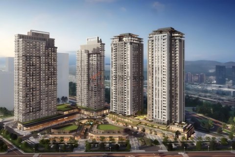Квартира с 3 спальнями в Умрание, Турция №125980 1