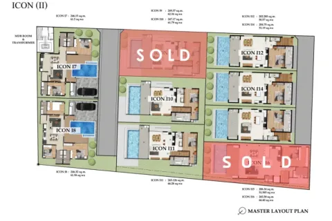 Вилла с 3 спальнями в Самуй, Таиланд №3188 14