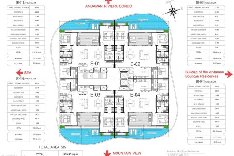 Кондоминиум  с 3 спальнями в Банг Тао, Таиланд №1102 23