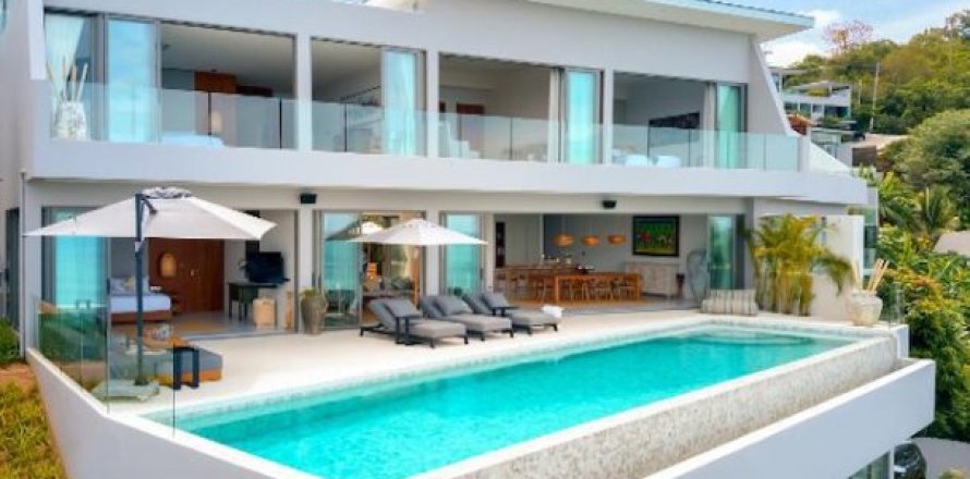 5 bedrooms Villa on the Chaweng Beach, Thailand No. 96227