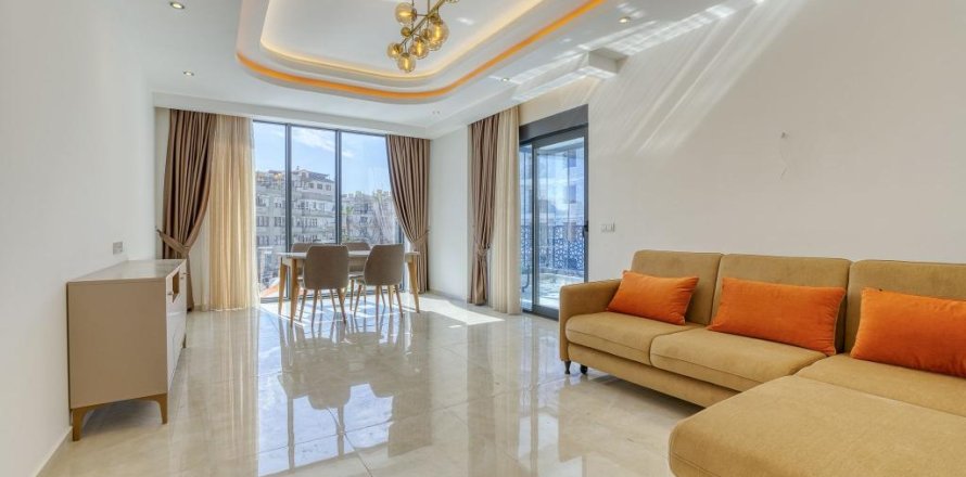 Квартира с 3 комнатами в Аланья, Турция №110166