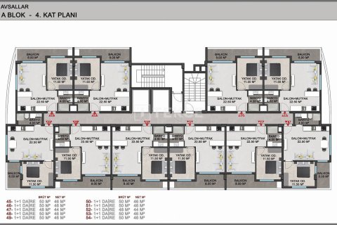 2 dormitorios Penthouse en Chau Lang, Vietnam No. 10963 24