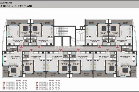 2 dormitorios Penthouse en Chau Lang, Vietnam No. 10963 25