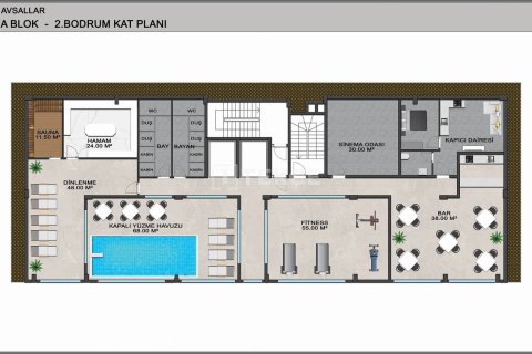 2 dormitorios Penthouse en Chau Lang, Vietnam No. 10963 22