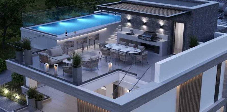 Квартира с 2 спальнями в Агиос Афанасиос, Кипр №43605