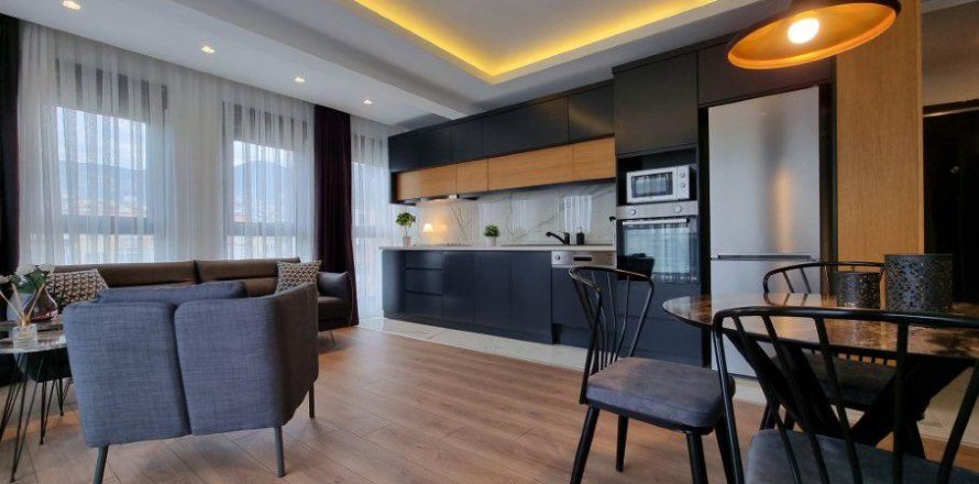 3 rooms Appartement à Alanya, Turkey No. 110164