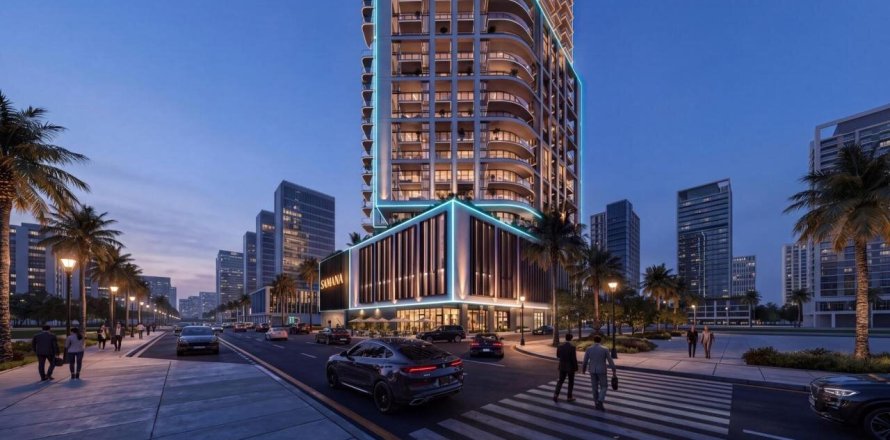 1 dormitorio Apartment en Downtown Jebel Ali, UAE No. 129448