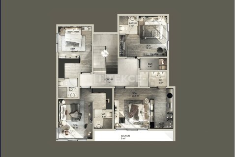 Вилла с 5 спальнями в Vo Tranh, Вьетнам №20770 19