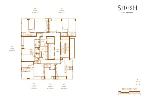 2 bedrooms Condo in Bangkok, Thailand No. 2048 10