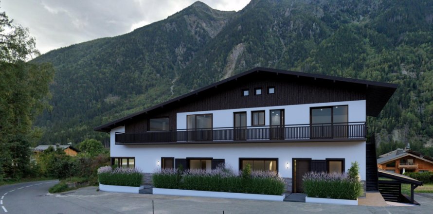 Квартира с 3 спальнями в Шамони-Мон-Блан, Франция №99475