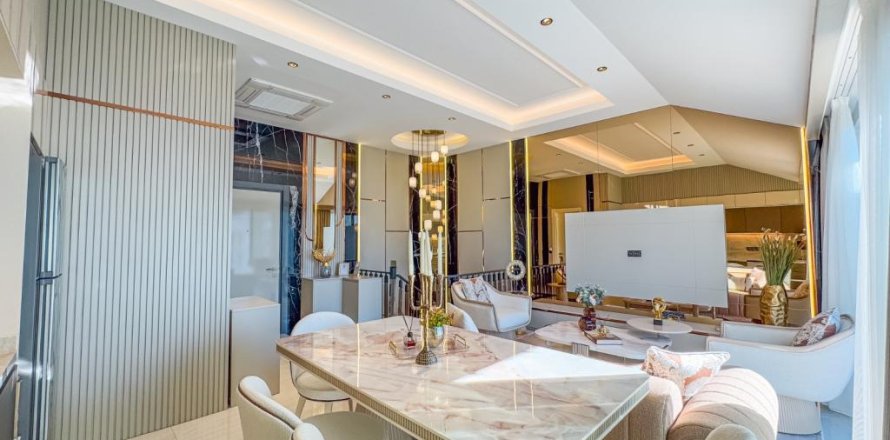 Квартира с 3 комнатами в Аланья, Турция №89264