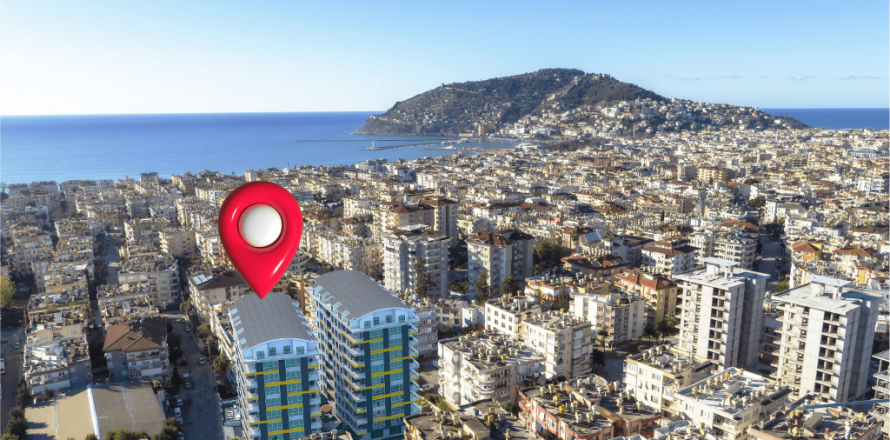 6 rooms Apartment in Alanya, Turkey No. 21560