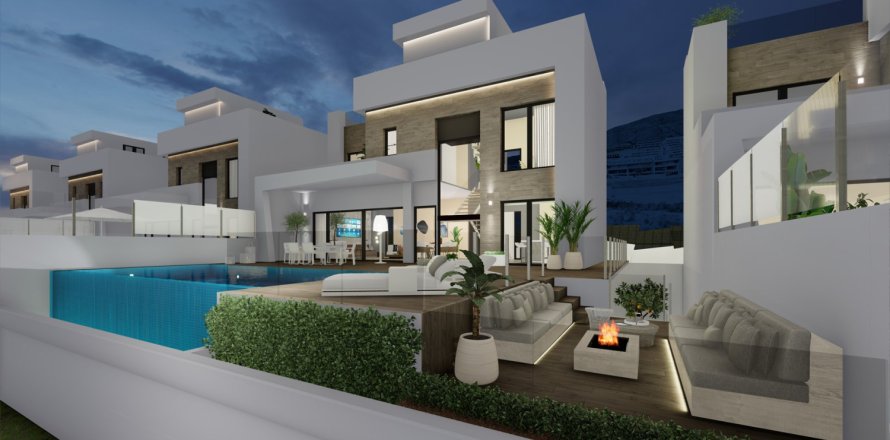 4 bedrooms Villa in Benidorm, Spain No. 121856