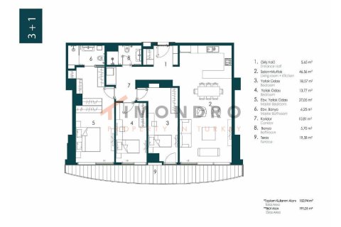 Квартира с 3 спальнями в Thanh Thoi B, Вьетнам №17806 6