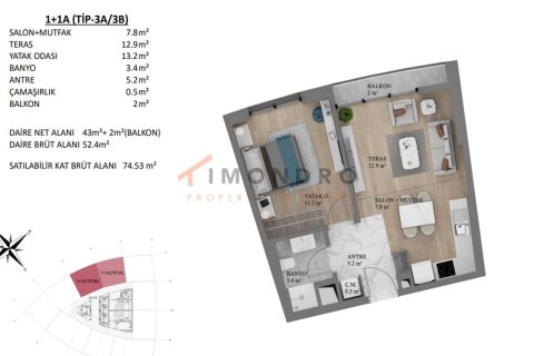 Квартира с 3 спальнями в Vinh Bao, Вьетнам №80421 15