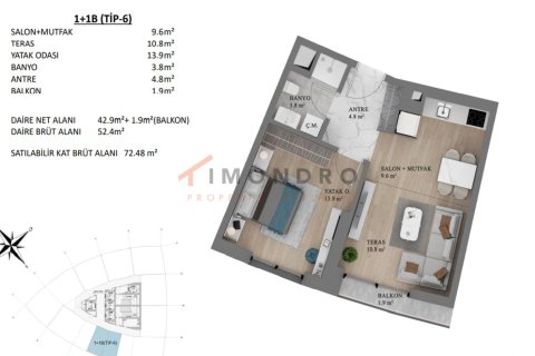 Квартира с 3 спальнями в Vinh Bao, Вьетнам №80421 16