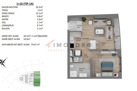 Квартира с 3 спальнями в Vinh Bao, Вьетнам №80421 18