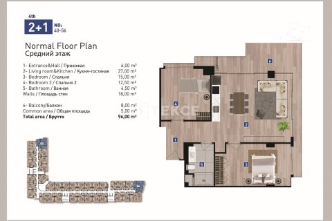 2 dormitorios Apartment en Phu Tan, Vietnam No. 21540 23