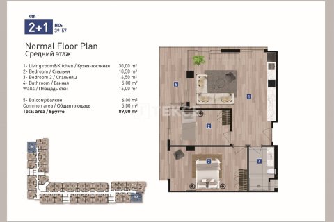 2 dormitorios Apartment en Phu Tan, Vietnam No. 21540 22