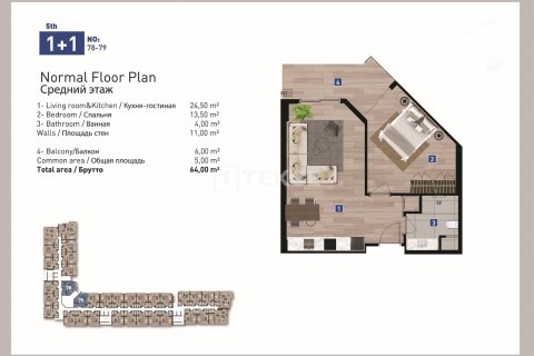 2 dormitorios Apartment en Phu Tan, Vietnam No. 21540 18