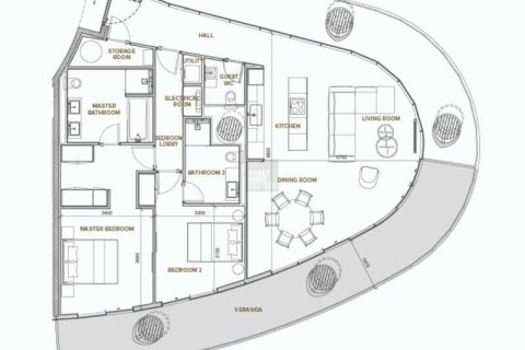 2 chambres Appartement à Ayia Napa, Cyprus No. 73379 2