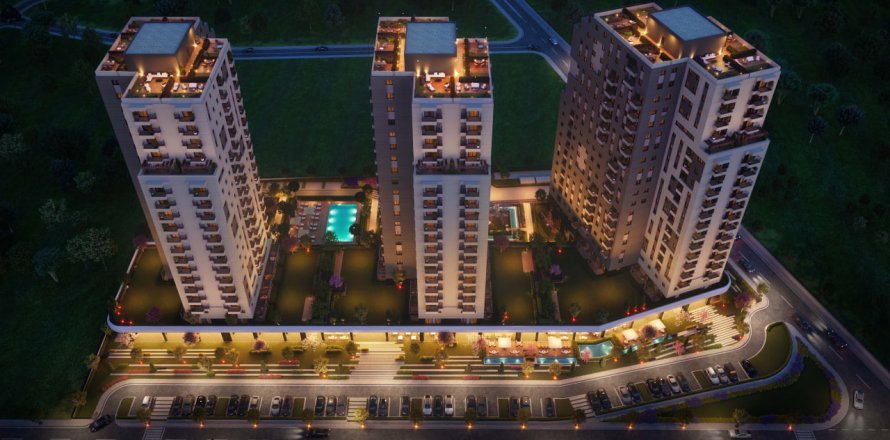 Квартира с 3 спальнями в Багджылар, Турция №82357