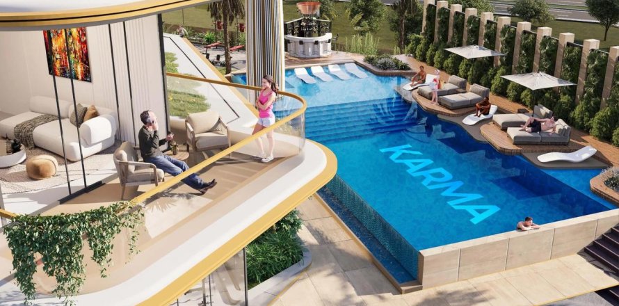 Квартира с 2 спальнями в Dubai Sports City, ОАЭ №90909