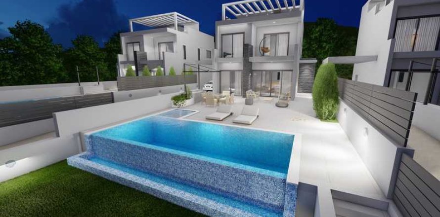 Дом с 4 спальнями в Героскипу, Кипр №101368