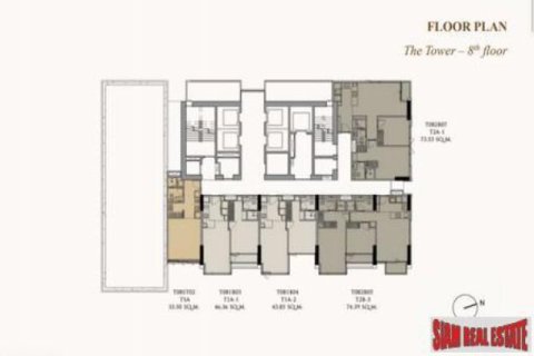 2 bedrooms Apartment in Bangkok, Thailand No. 96796 7