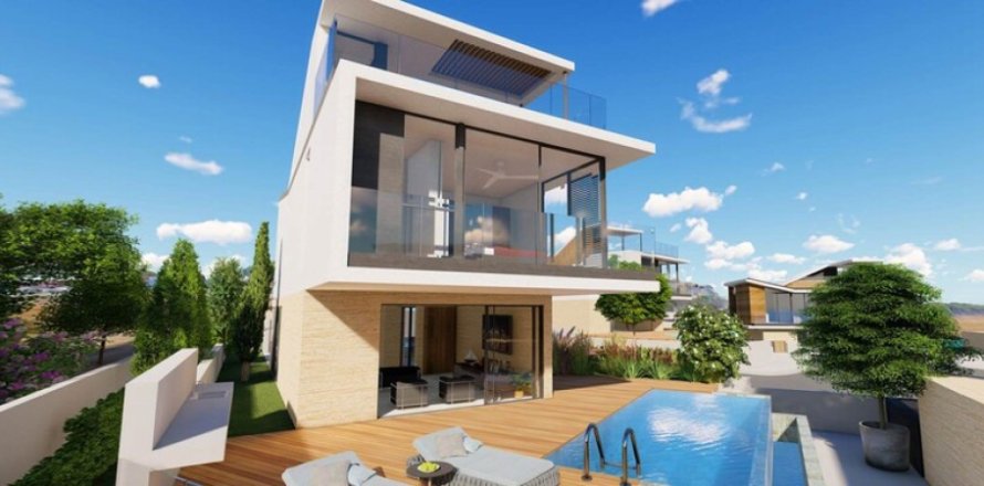 3 dormitorios Villa en Paphos, Cyprus No. 106781