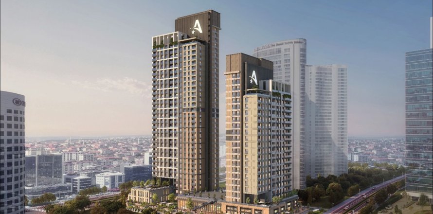 Квартира с 2 спальнями в Стамбул, Турция №125893