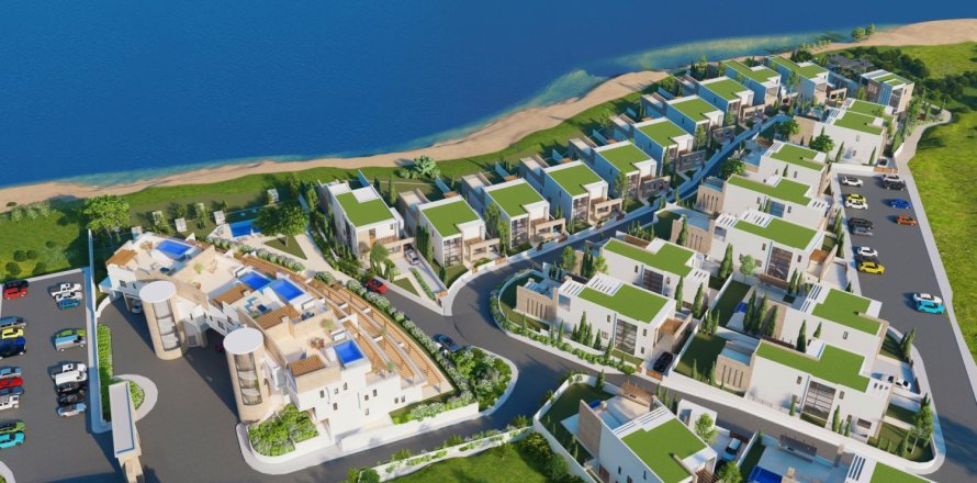 Квартира с 3 спальнями в Пафос, Кипр №37539