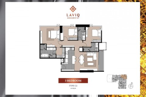 3 bedrooms Condo in Bangkok, Thailand No. 277 1