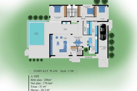 3 chambres Villa à Bao Thuan, Vietnam No. 17628 14