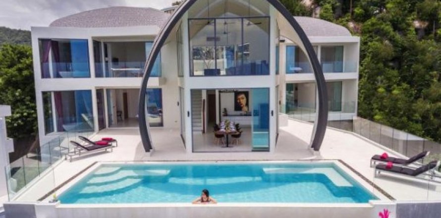 6 bedrooms Villa on the Chaweng Beach, Thailand No. 96727